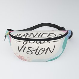 Manifest Your Vision Aesthetic Vsco Abstract Fanny Pack