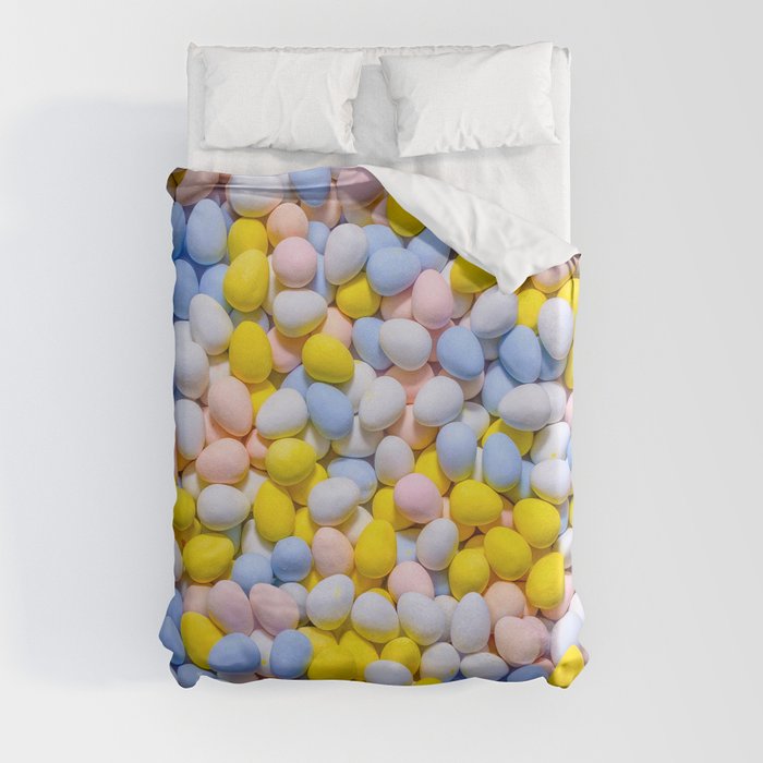 Candy Egg Chocolate Easter Photo Pattern Duvet Cover