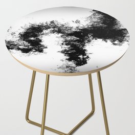 Black and White Side Table
