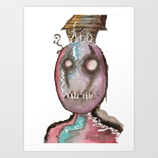 Stitch Art Print