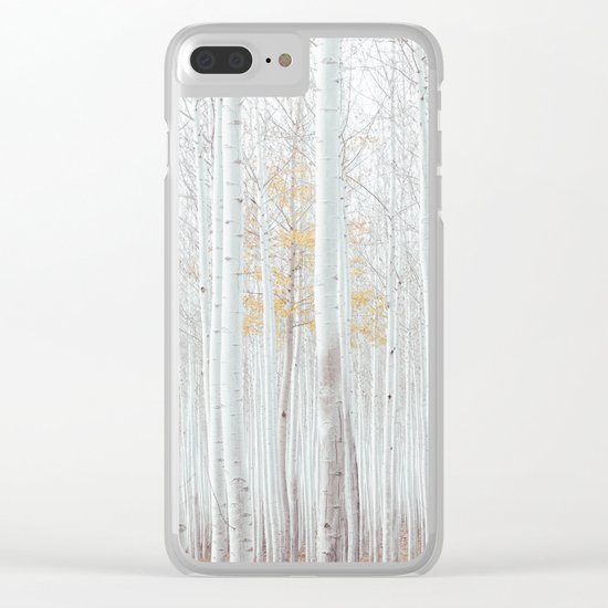 Pale Forest Clear iPhone Case
