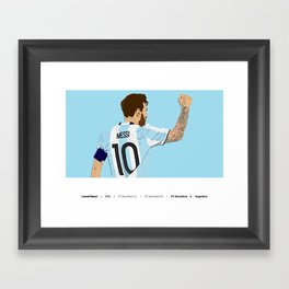 Leo Messi | LM10 Framed Art Print