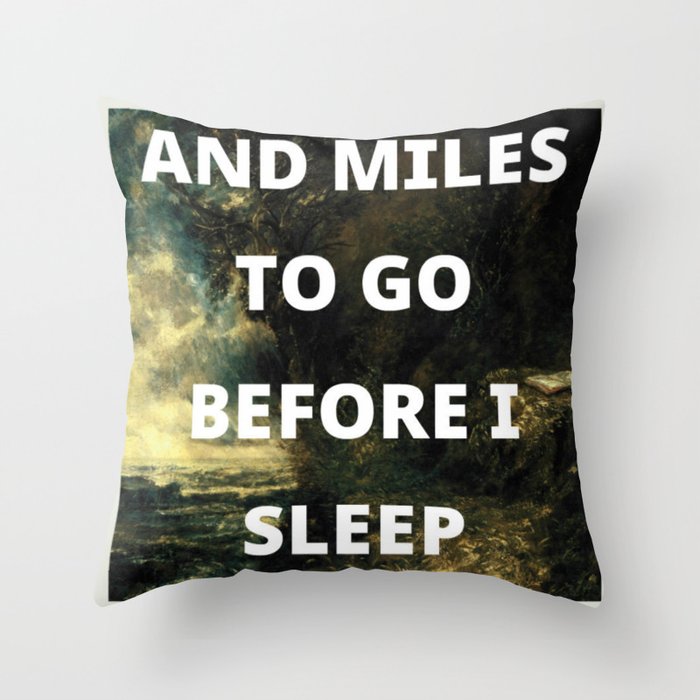 Before I Sleep Throw Pillow By Poetryonart Society6