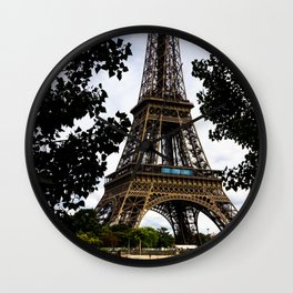 Eiffel Tower 1 Wall Clock | Digital Manipulation, Tower, Love, France, Fashion, Eiffeltower, Europe, Digital, Beautiful, Photo 