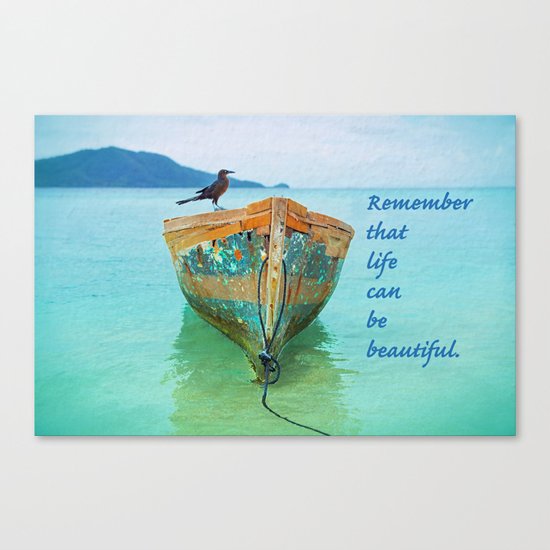 REMEMBER Canvas Print