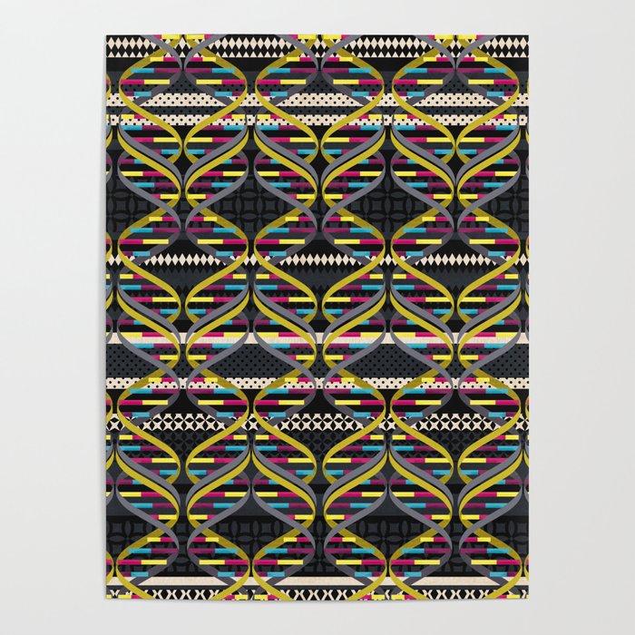 Pattern DNA Poster