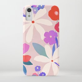 Pink Florals iPhone Case