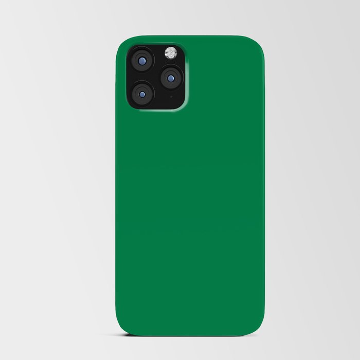 NOW FERN GREEN SOLID COLOR iPhone Card Case