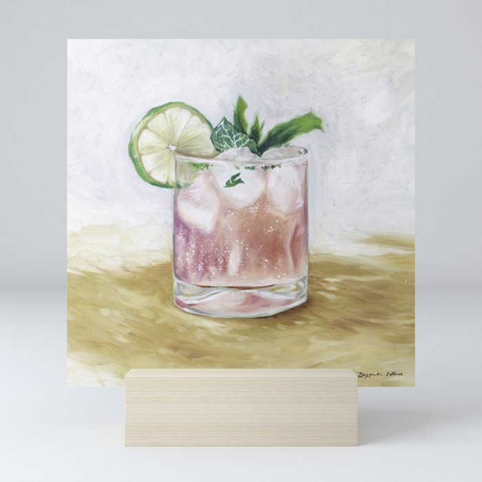 Lil Pink Drink Mini Art Print