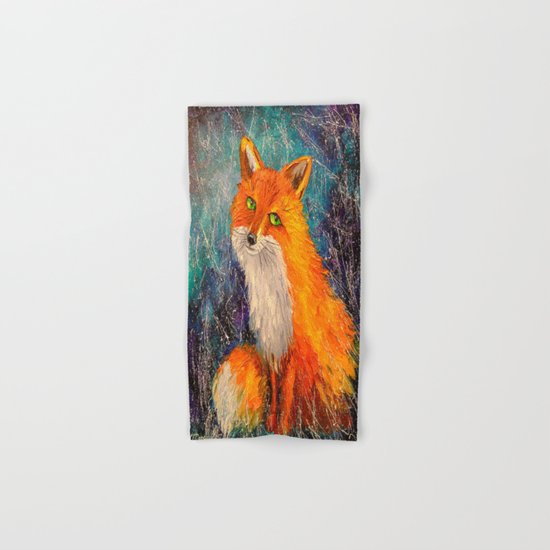 Fox Hand & Bath Towel