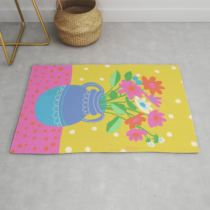 When spring meets summer Rug