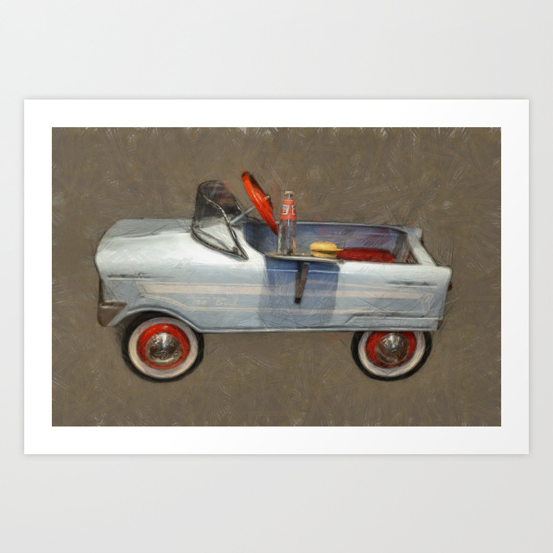 tee bird pedal car