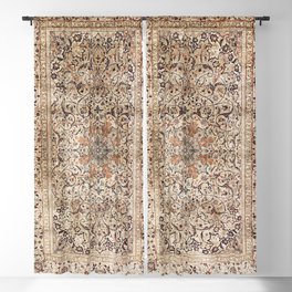 Silk Esfahan Persian Carpet Print Blackout Curtain
