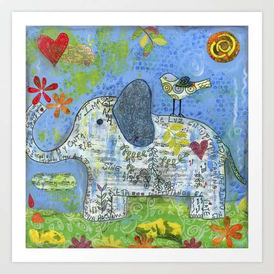 Always Here Art Print
