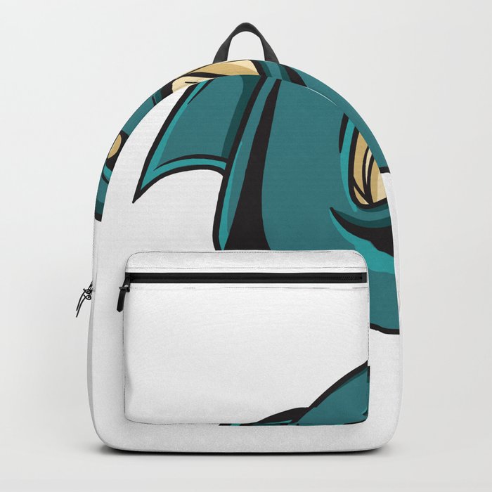 shark face backpack