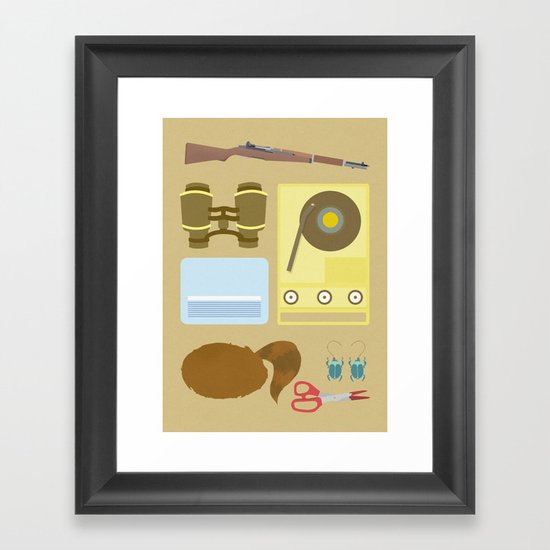 Moonrise Kingdom Framed Art Print