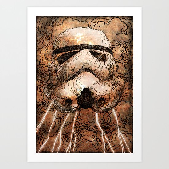 Storm Art Print