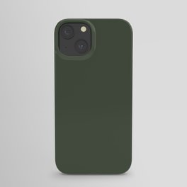 Copper Pyrite Green iPhone Case