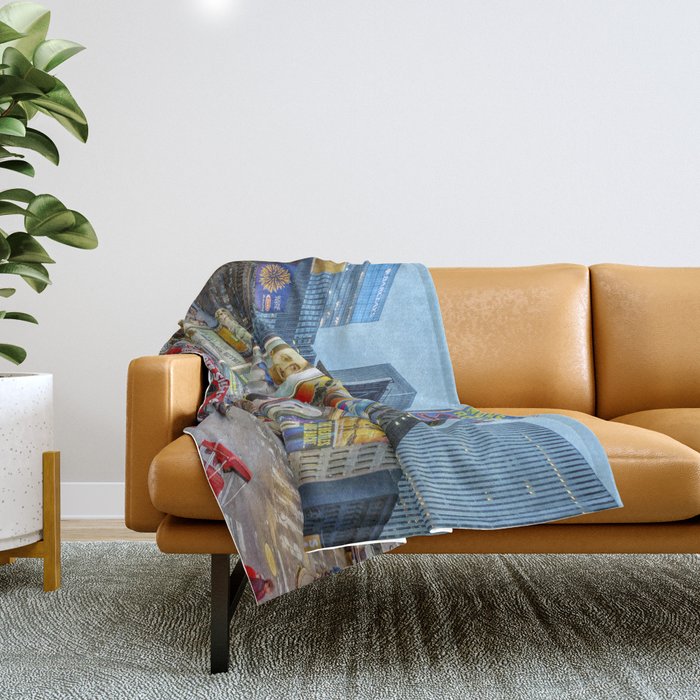 Times Square III Special Edition I Throw Blanket