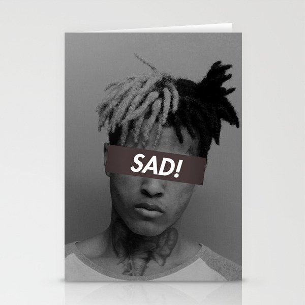 Xxxtentacion Sad Design Stationery Cards By Matthewpet Society6