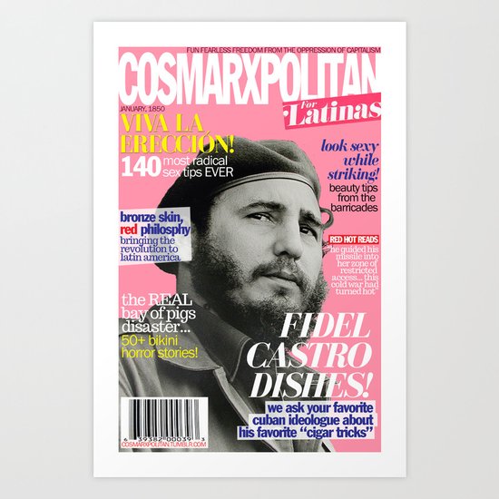 COSMARXPOLITAN, Issue 7 Art Print