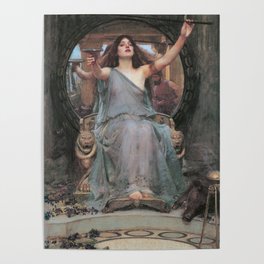 Circe Offering the Cup to Ulysses, John William Waterhouse Poster