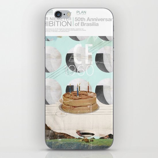50th anniversary of the city of Brazil iPhone Skin