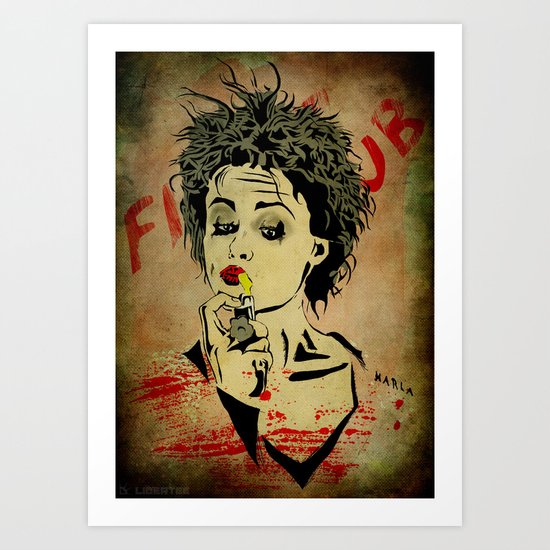 Marla Art Print