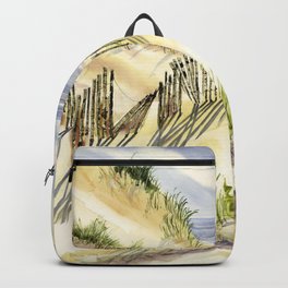 Shoreline Dune Shadows  Backpack