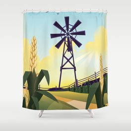 Farmyard Shower Curtain