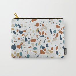 Colorful Terrazzo Digital Pattern Carry-All Pouch | Stone, Pastel, Refreshing, Granite, Young, Trend, Floor, Creative, Colorful, Digital 