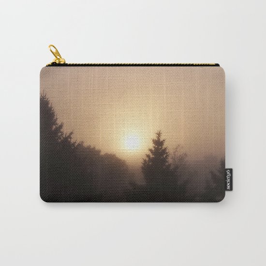 Sunrise Through Morning Fog Carry-All Pouch