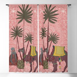 INDIA VIBES CAMEL Blackout Curtain
