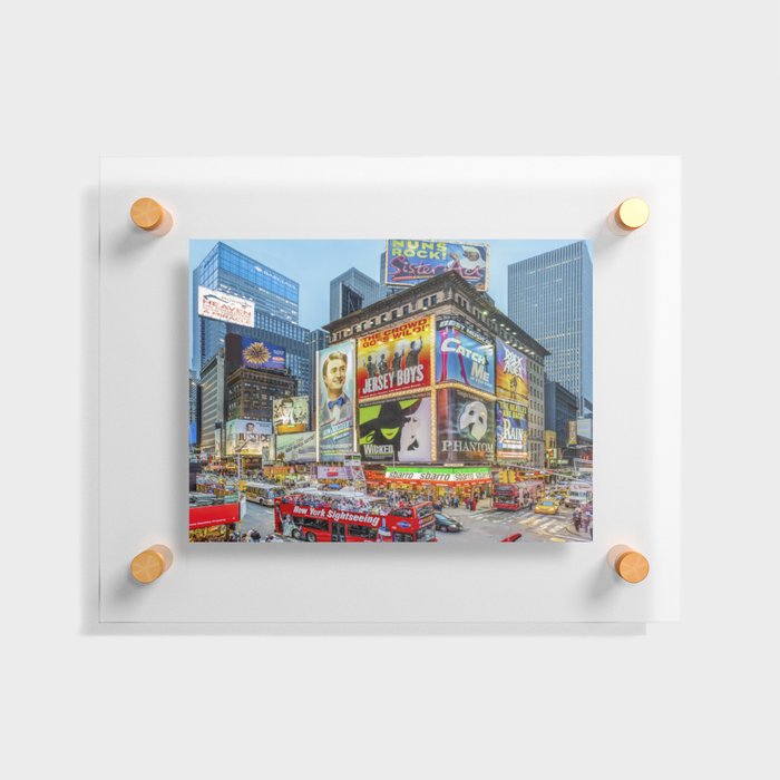 Times Square II Special Edition II Floating Acrylic Print