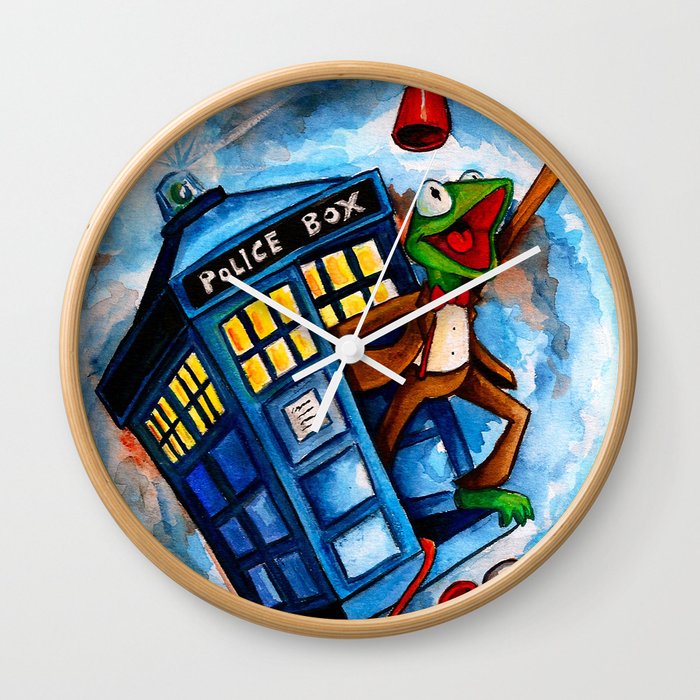 Muppet Who - The eleventh doctor. Wall Clock