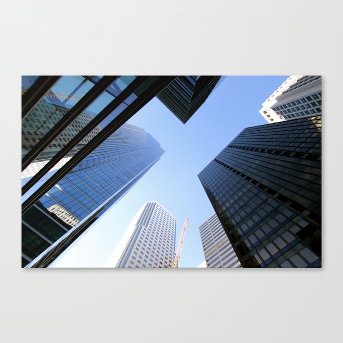 Looking up Canvas Print
