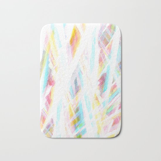 Color Rays Bath Mat