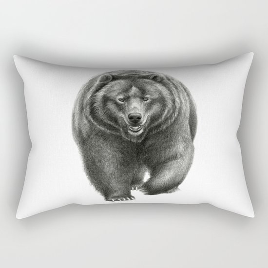 Brown Bear SK068 Rectangular Pillow