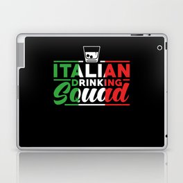 Italian Drinking Squad Laptop Skin