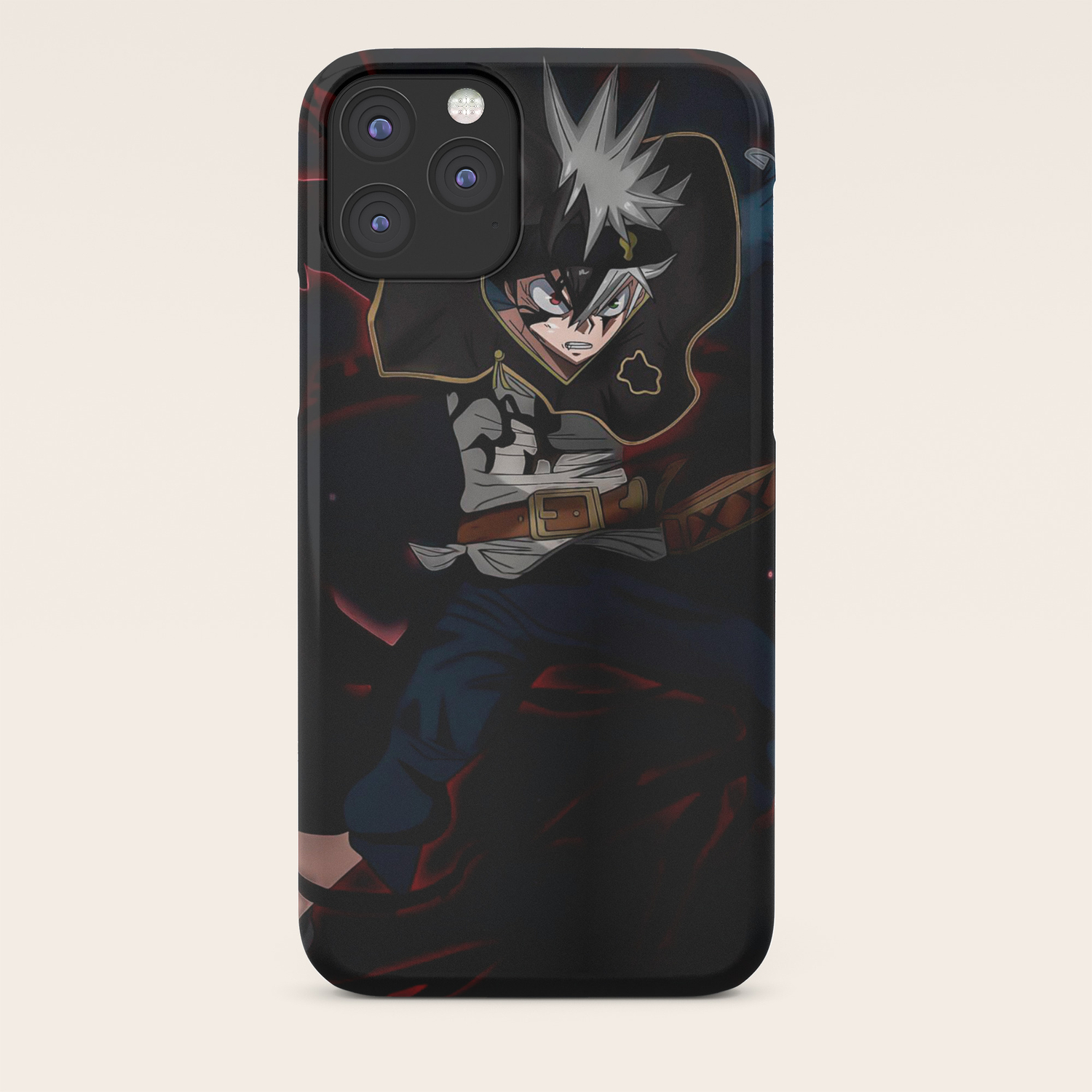 Black Clover Asta Demon Form Iphone Case By Franciscopascual Society6