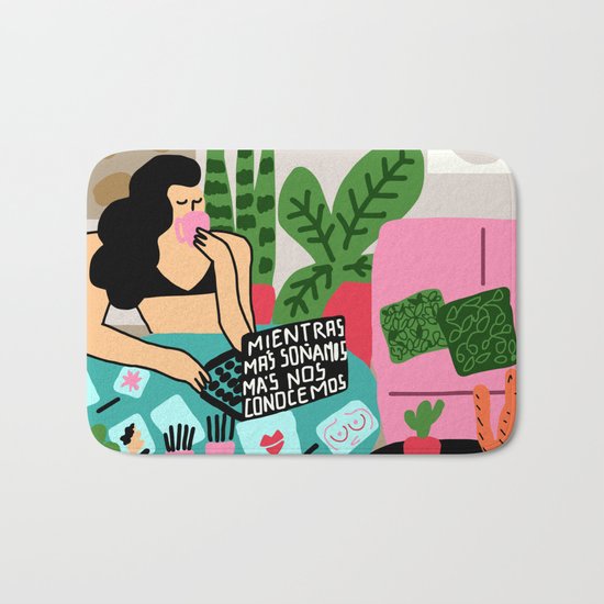 Mientras mas soñamos mas nos conocemos Bath Mat