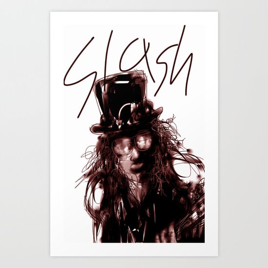 Slash Art Print