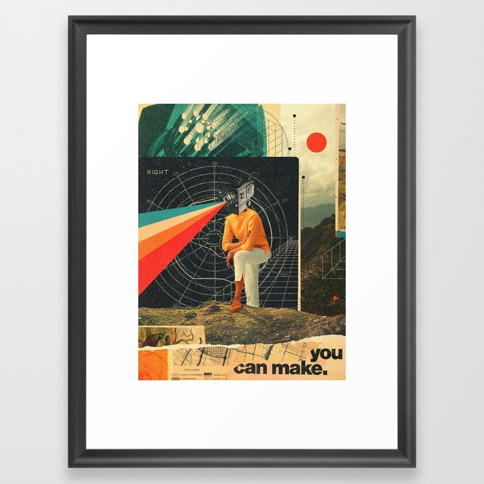 You Can make it Right Framed Art Print