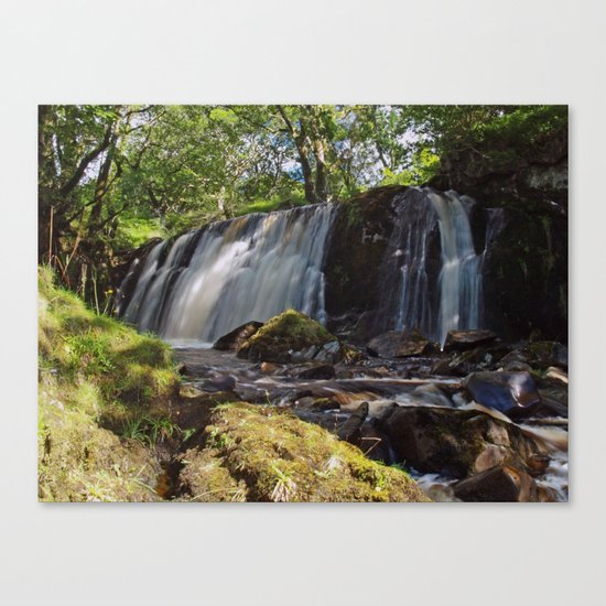 Allt Beochlich Waterfall Canvas Print