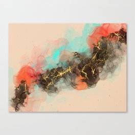 Alcohol Ink Canvas Print