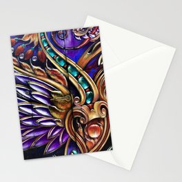 Color Graffiti in Buenos Aires Stationery Cards