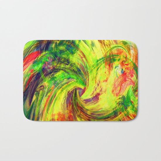 i love colours Bath Mat