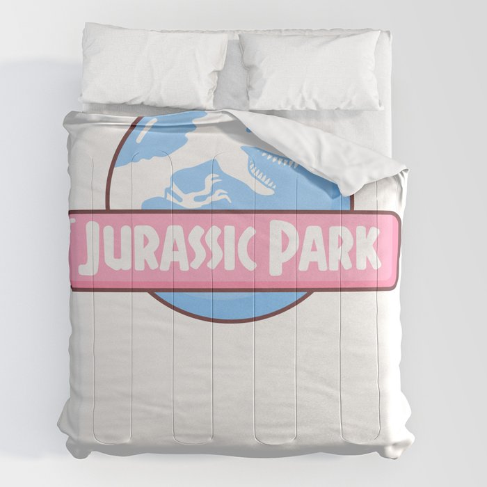 Jurassic Park Popart Comforter by Sketch Mallow Society6