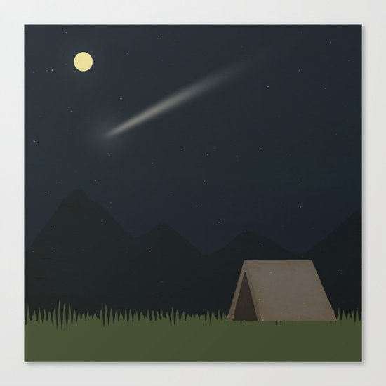 Shooting Star Canvas Print