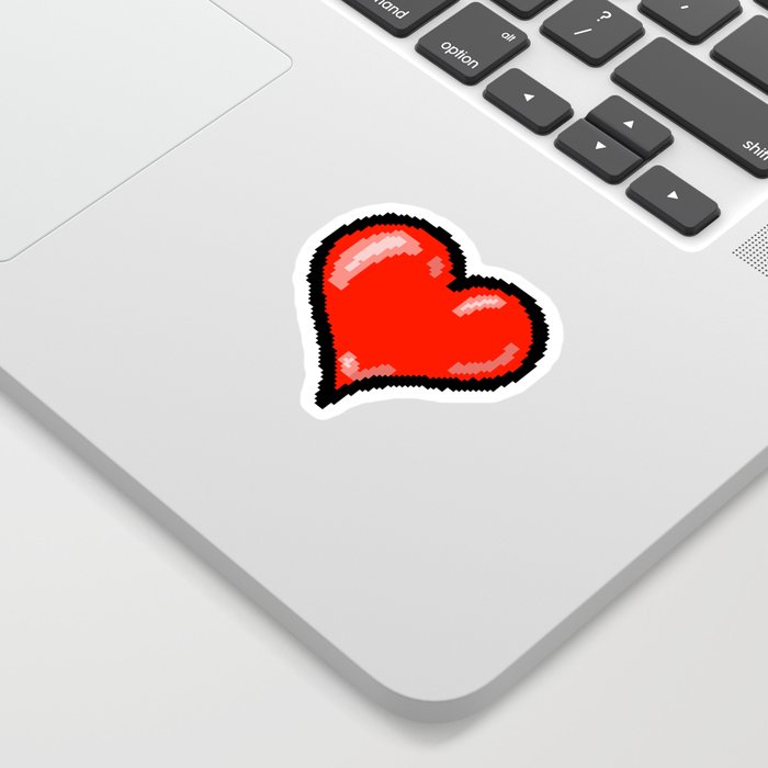 Pixel Heart 01 Sticker
